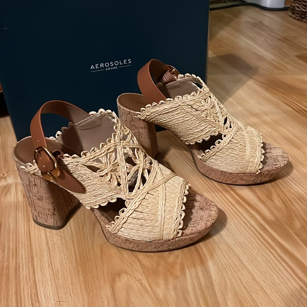 Platform sandals by Aerosoles